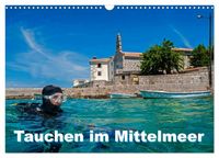 Produktbild: Tauchen im Mittelmeer (Wandkalender 2026 DIN A3 quer), CALVENDO Monatskalender