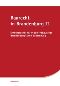 Produktbild: Baurecht in Brandenburg II