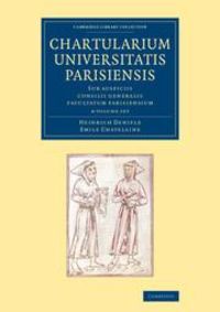 Produktbild: Chartularium Universitatis Parisiensis 4 Volume Set