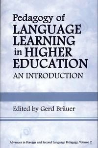 Produktbild: Pedagogy of Language Learning in Higher Education