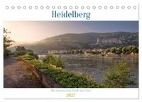 Produktbild: Heidelberg - Die romantische Stadt am Fluss (Tischkalender 2027 DIN A5 quer), CALVENDO Monatskalender