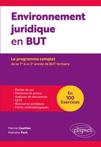 Produktbild: Environnement juridique en BUT (bachelor universitaire de technologie)