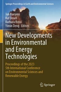 Produktbild: New Developments in Environmental and Energy Technologies
