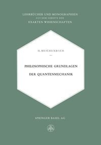 Produktbild: Philosophische Grundlagen der Quantenmechanik