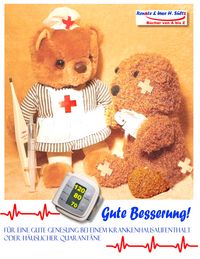 Produktbild: GUTE BESSERUNG - F&uuml;r eine gute Genesung bei einem Krankenhausaufenthalt oder h&auml;uslicher Quarant&auml;ne