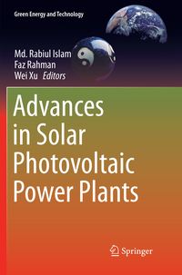Produktbild: Advances in Solar Photovoltaic Power Plants