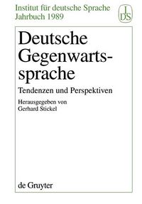 Produktbild: Deutsche Gegenwartssprache