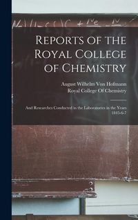 Produktbild: Reports of the Royal College of Chemistry