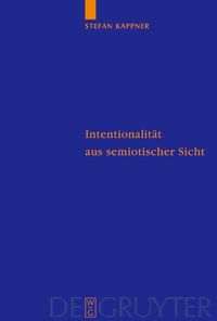 Produktbild: Intentionalit&auml;t aus semiotischer Sicht