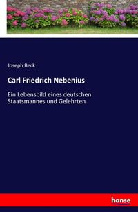 Produktbild: Carl Friedrich Nebenius