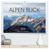Produktbild: Alpen Blick (hochwertiger Premium Wandkalender 2026 DIN A2 quer), Kunstdruck in Hochglanz