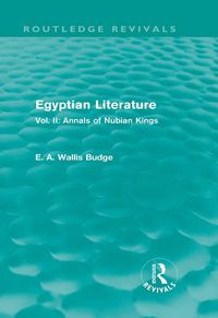 Produktbild: Egyptian Literature (Routledge Revivals)