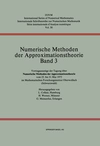 Produktbild: Numerische Methoden der Approximationstheorie/Numerical Methods of Approximation Theory