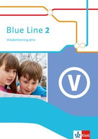 Produktbild: Blue Line 2. Vokabeltraining aktiv 6. Schuljahr