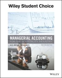 Produktbild: Managerial Accounting for the Hospitality Industry