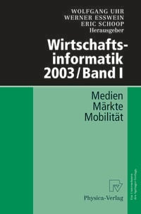 Produktbild: Wirtschaftsinformatik 2003/Band I