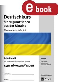 Produktbild: Deutschkurs f&uuml;r Migranten aus der Ukraine
