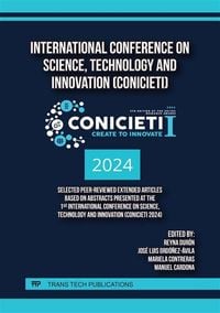 Produktbild: 1st International Conference on Science, Technology and Innovation (CONICIETI)