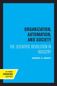 Produktbild: Organization, Automation, and Society