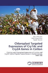 Produktbild: Muzaffar, A: Chloroplast Targeted Expression of Cry1Ac and C