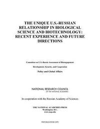 Produktbild: The Unique U.S.-Russian Relationship in Biological Science and Biotechnology