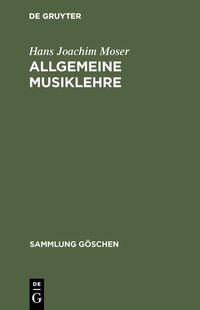 Produktbild: Allgemeine Musiklehre