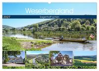 Produktbild: Weserbergland - sagenhaft sch&ouml;n (Wandkalender 2027 DIN A2 quer), CALVENDO Monatskalender