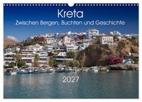 Produktbild: Kreta &ndash; Zwischen Bergen, Buchten und Geschichte (Wandkalender 2027 DIN A3 quer), CALVENDO Monatskalender