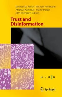 Produktbild: Trust and Disinformation