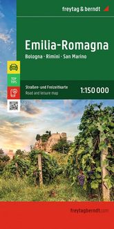 Produktbild: Freytag & berndt Stra&szlig;enkarte Emilia-Romagna 1:150.000