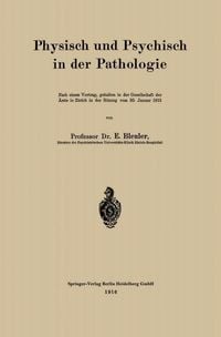 Produktbild: Physisch und Psychisch in der Pathologie
