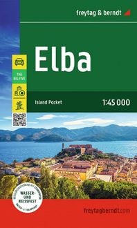 Produktbild: freytag & berndt Stra&szlig;enkarte Elba 1:45.000