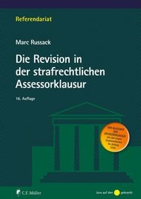 Produktbild: Die Revision in der strafrechtlichen Assessorklausur