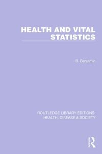 Produktbild: Health and Vital Statistics