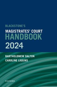 Produktbild: Blackstone's Magistrates' Court Handbook 2024