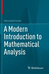 Produktbild: A Modern Introduction to Mathematical Analysis
