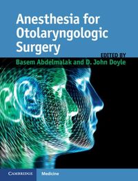 Produktbild: Anesthesia for Otolaryngologic Surgery