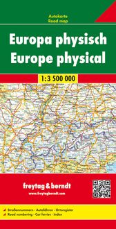 Bild vom Artikel Europa 1 : 3 500 000. Autokarte physisch vom Autor Freytag & berndt