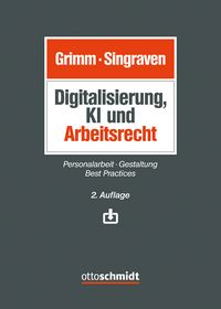 Produktbild: Digitalisierung, KI und Arbeitsrecht