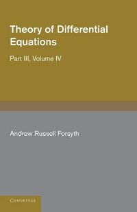 Produktbild: Theory of Differential Equations