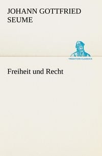 Produktbild: Freiheit und Recht