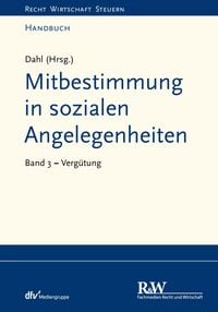 Produktbild: Mitbestimmung in sozialen Angelegenheiten, Band 3