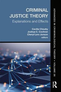 Produktbild: Criminal Justice Theory, Volume 26