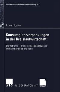Produktbild: Konsumg&uuml;terverpackungen in der Kreislaufwirtschaft