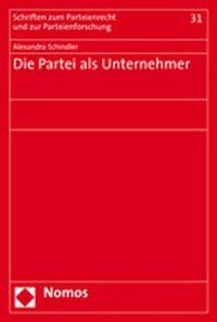 Produktbild: Die Partei als Unternehmer