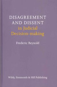 Produktbild: Reynold, F: Disagreement and Dissent in Judicial Decision-ma
