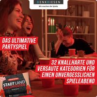 Denkriesen - Stadt Land Vollpfosten® - Rotlicht Edition - "Jetzt wird's dreckig." (Spiel)