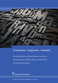 Produktbild: Translation &ndash; Linguistik &ndash; Semiotik