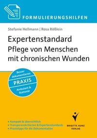 Produktbild: Formulierungshilfen Expertenstandard Pflege von Menschen mit chronischen Wunden