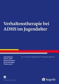 Produktbild: Verhaltenstherapie bei ADHS im Jugendalter